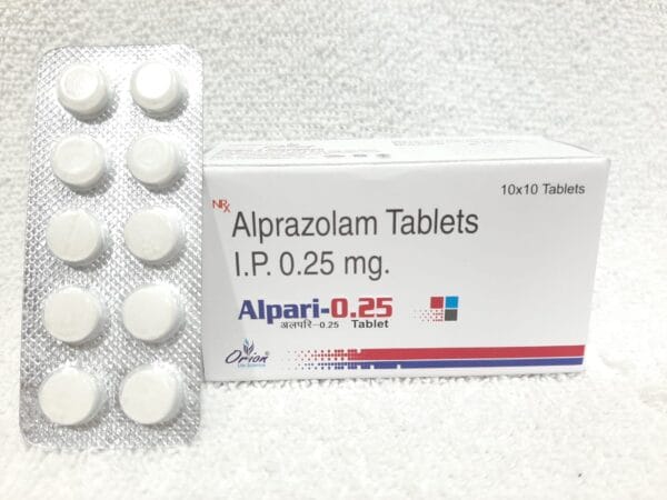 Alprazolam 0.25mg